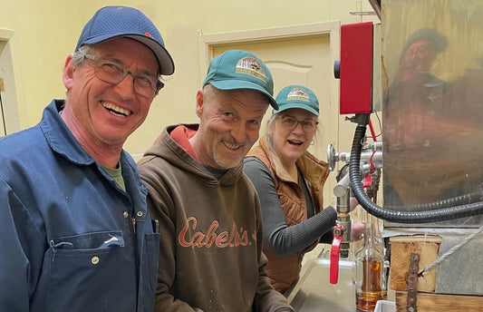 Boiling & Packaging Fresh Syrup