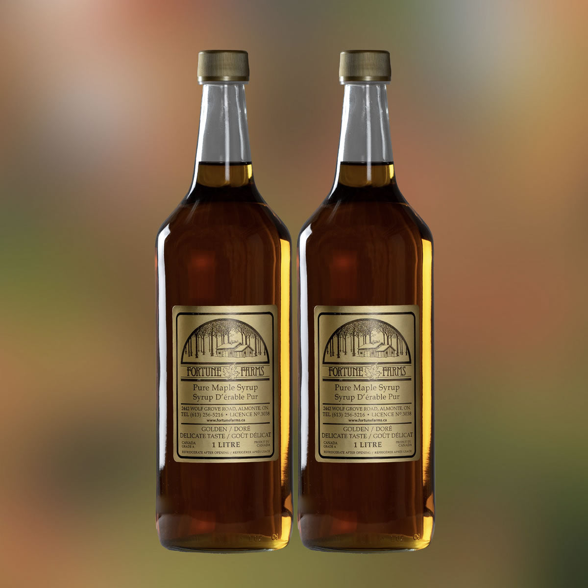 Maple Syrup - 2 litres in glass bottles